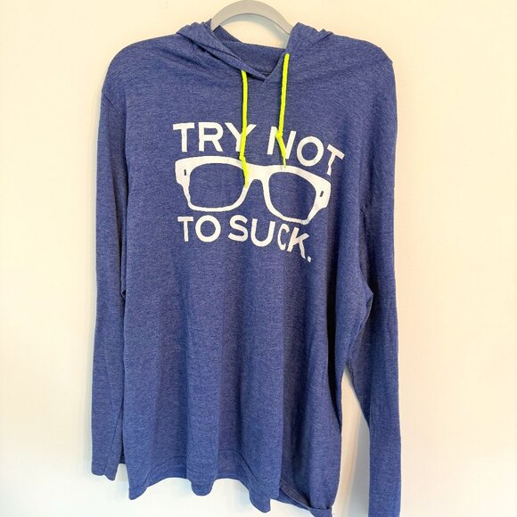Korked Other - 🧢 Chicago Cubs Inspired Hoodie – “Try Not To Suck” 🧢